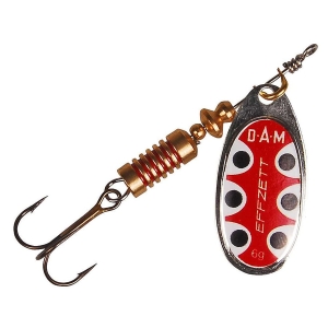 DAM Effzett Standard Spinner Silver Black Dot 12g Spinnerbait